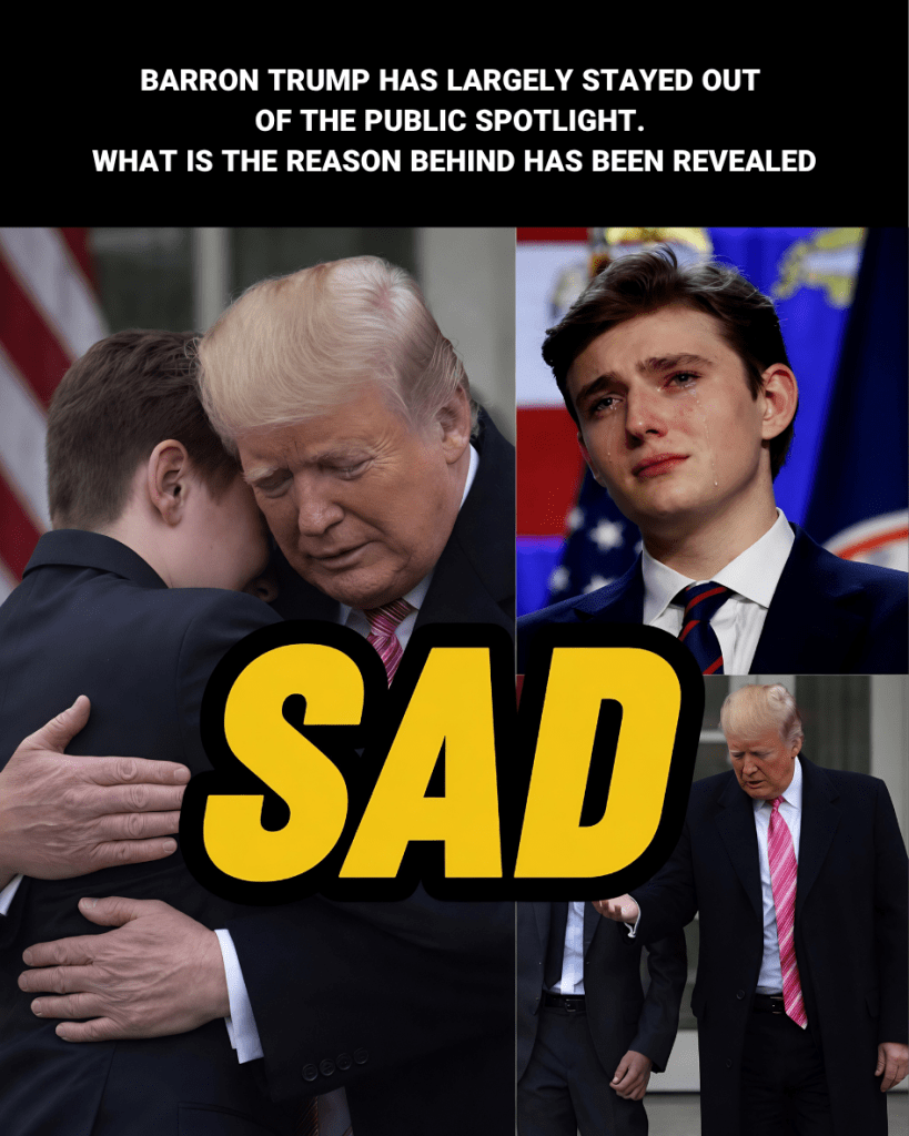 At 18, Barron Trump finally admits what we all suspected. Strange