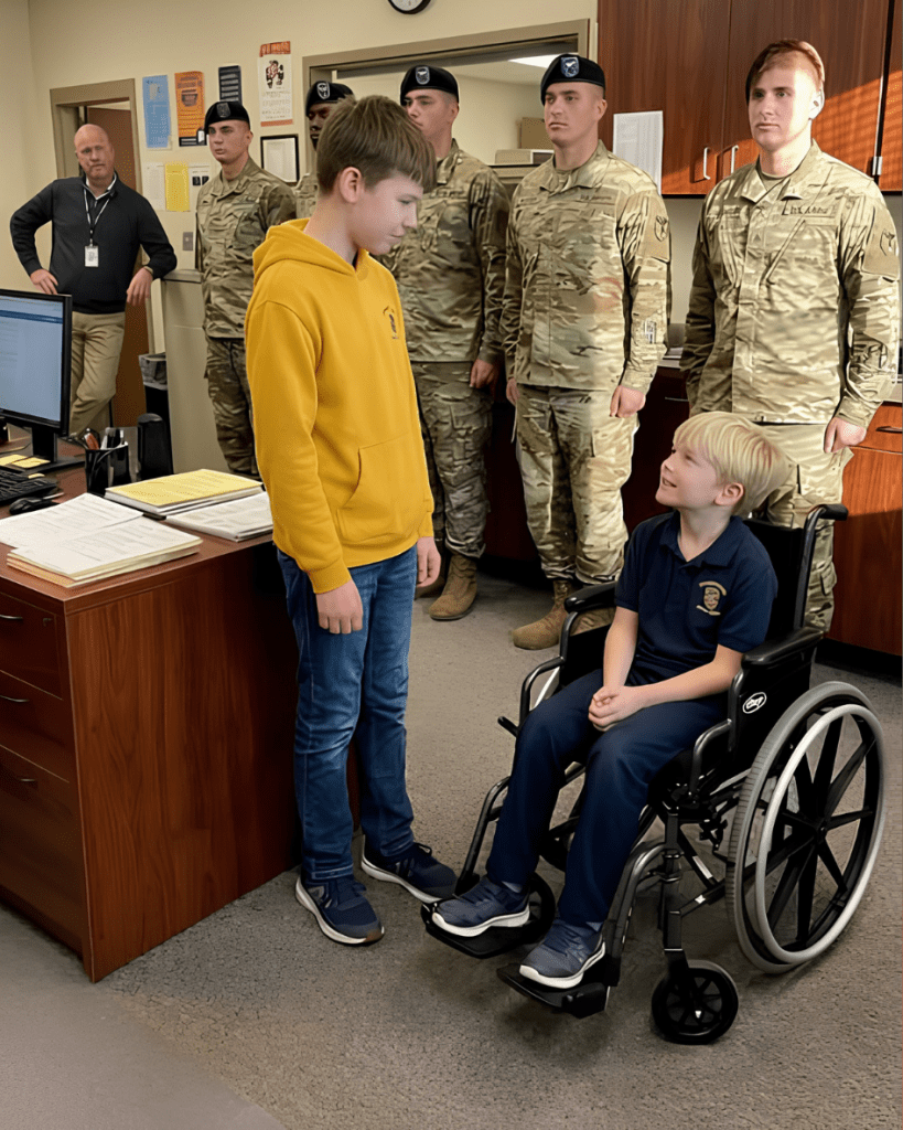 My Twelve Year Old Son Carried His Disabled Best Friend Through A Dangerous Trail And The Next Morning The School Called Me In A Panic