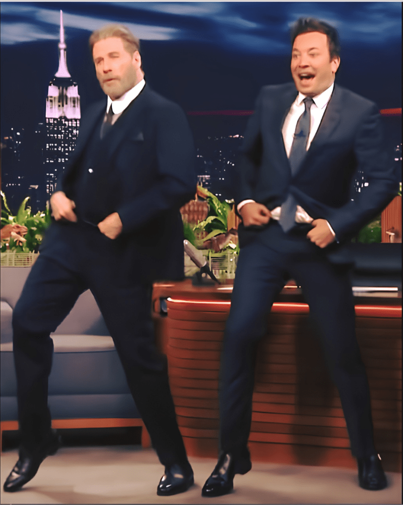 John Travolta brings back his iconic “Grease” moves that fans still remember
