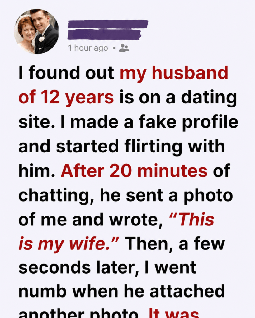 I Tried to Catch My Husband Cheating… What I Discovered Broke Me Completely