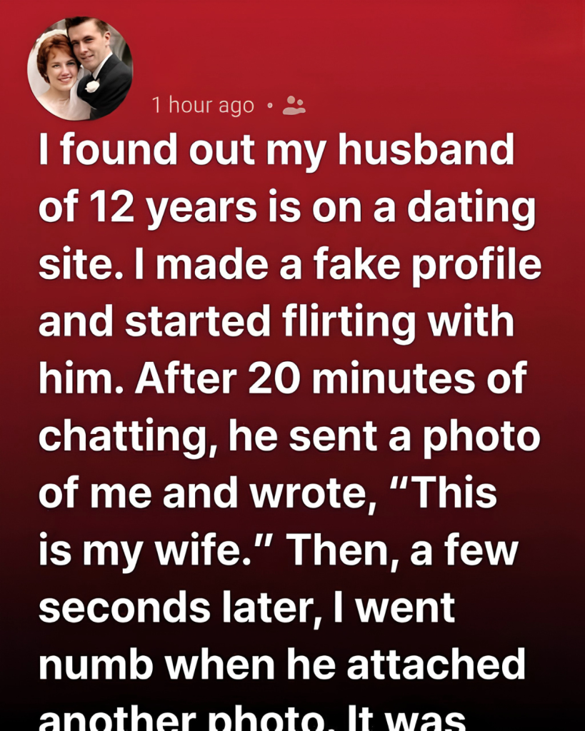 I THOUGHT MY HUSBAND WAS LIVING A DOUBLE LIFE UNTIL I FOUND HIS SECRET PROFILE AND READ THE DEVASTATING TRUTH