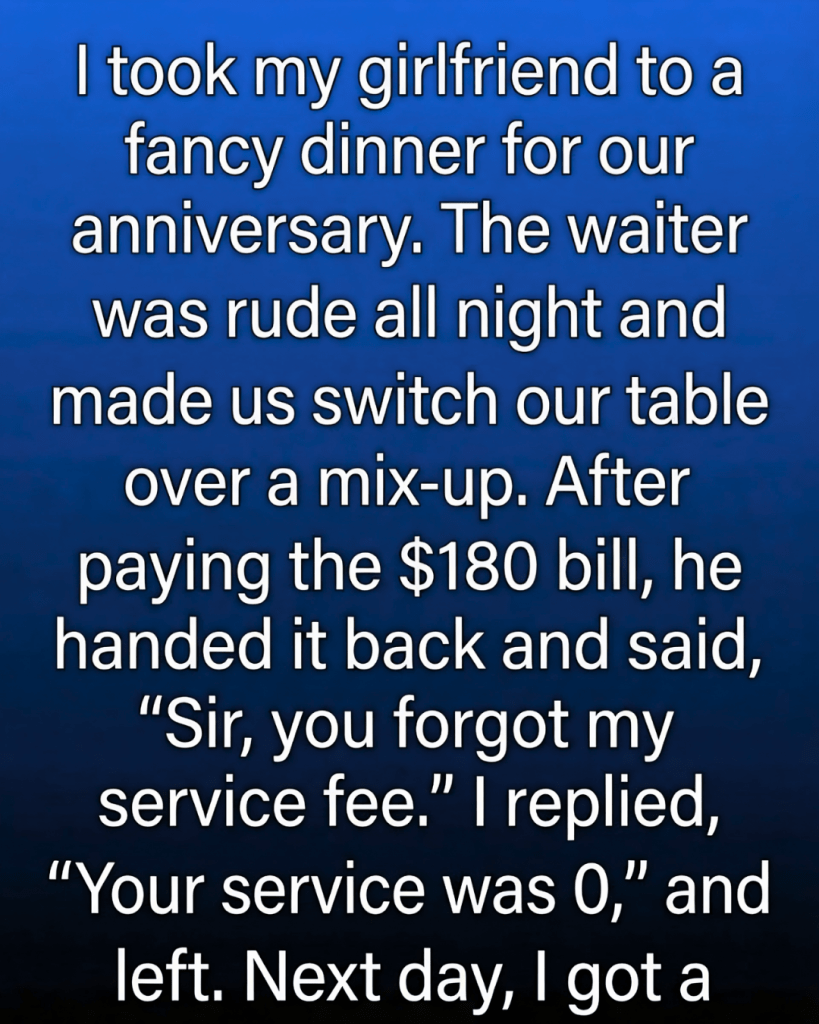 The Cost of Disrespect: How a Special Anniversary Taught the True Value of Dignity