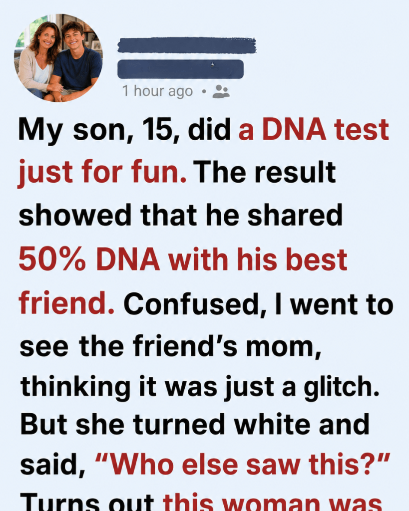 My Son Took a DNA Test for Fun — What It Revealed Destroyed Everything I Thought I Knew