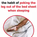 Why sleeping with one foot out might be the key to rest