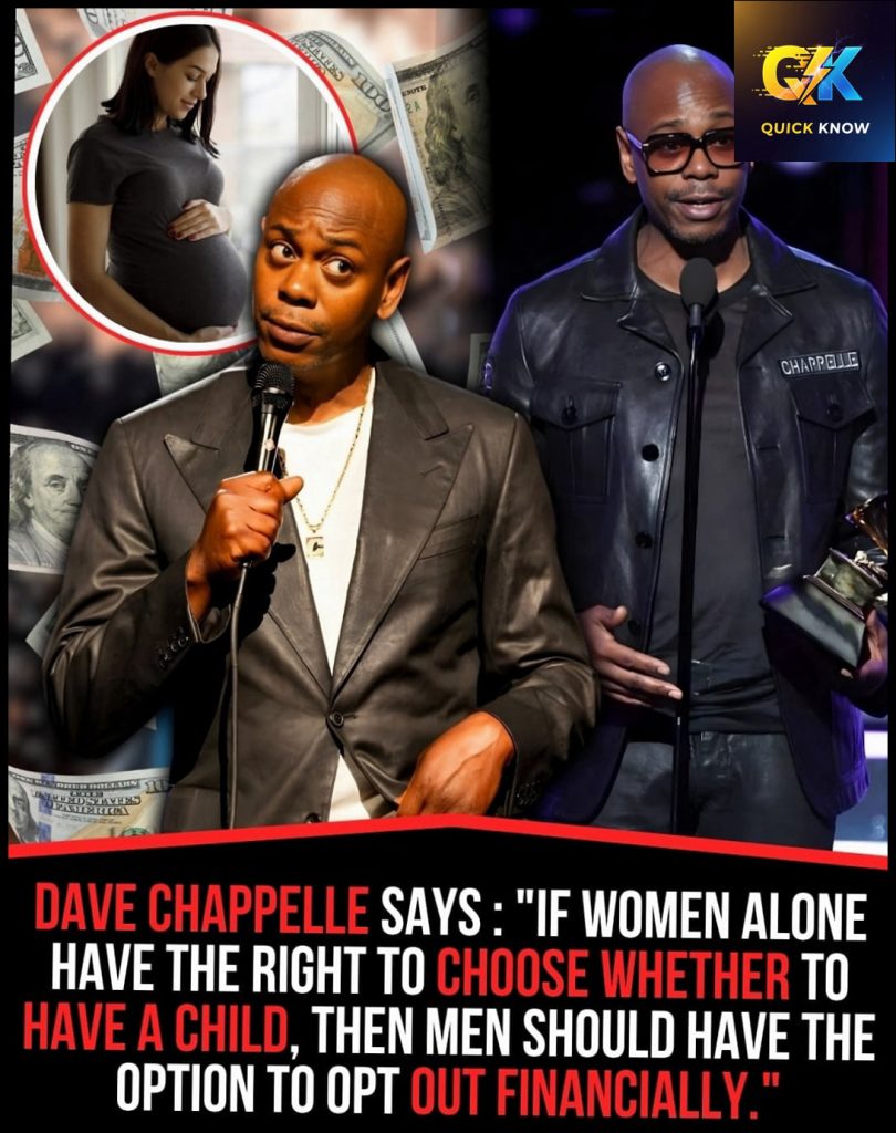 Dave Chappelle’s controversial statement about reproductive rights has ignited intense debate