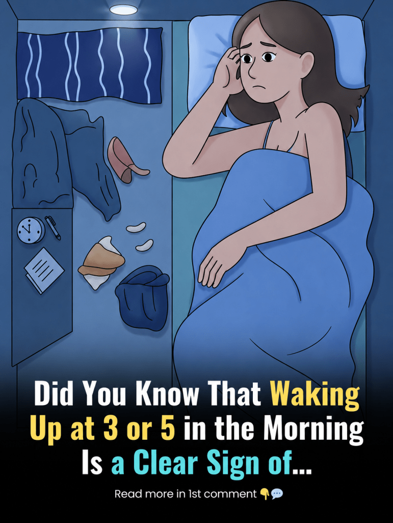 Did You Know That Waking Up at 3 or 5 in the Morning Is a Clear Sign of…?